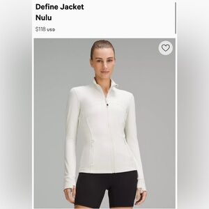 Lululemon - Define Jacket Nulu - Formerly Loved